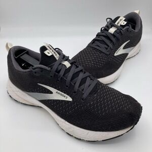 Brooks Womens Revel 4 1203371B063 Black Running Shoes Sneakers Size 8 B